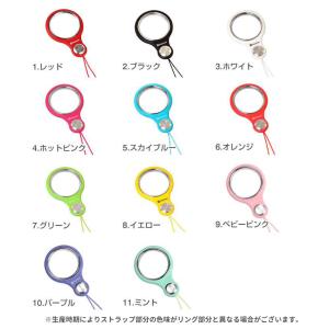 【iFace対応】 ストラップ スマホ リング...の詳細画像1
