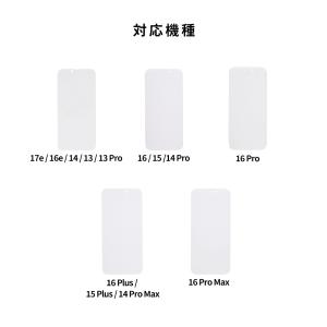 2枚セット iPhone17e ガラスフィルム...の詳細画像1