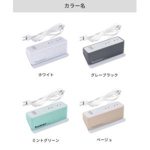 電源タップ usb付き おしゃれ 卓上 コンセ...の詳細画像1