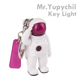 キーホルダー ライト 鍵 Mr.Yupychil Key Light（ミスター ユピーチル キーライト）ピンク｜keitai