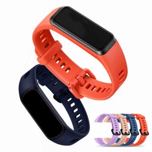 HUAWEI Band 4用 交換バンド 柔軟性のあるTPU素材のソフトタイプバンド 交換リストバンド