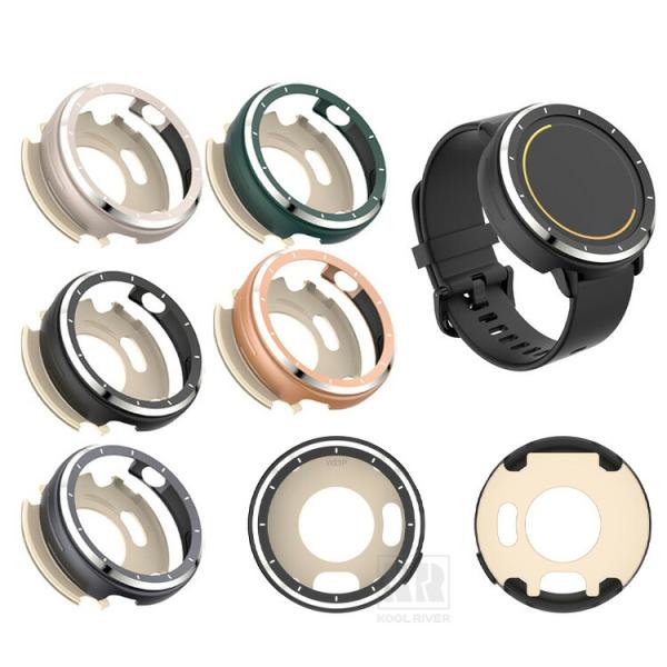 vivoactive 6 ケース 耐衝撃 カバー プラスチック＆アルミバンパー かっこいい Garm...