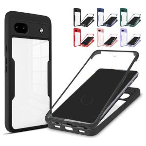 Pixel6a ケース かわいい フルカバー 耐衝撃 カバー クリア 透明 全面保護 両面保護 グーグル ピクセル6a おすすめ おしゃれ 傷防止 軽量 シンプル