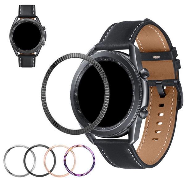 Galaxy Watch 4 Classic 42mm/46mm ベゼルリング 保護カバー フレーム...