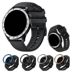 Galaxy Watch 6 Classic ベゼルリング 保護カバー ベゼルリングフレーム ステンレス 取付簡単 粘着式 ギャラクシーウォッチ6 クラシック 43/47mm