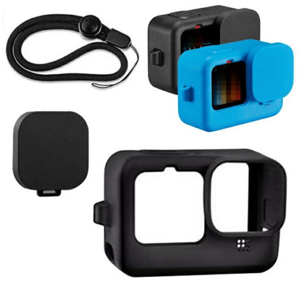 GoPro Hero 12 Black ケース 耐衝撃 カバー レンズカバー シリコン レンズキャッ...