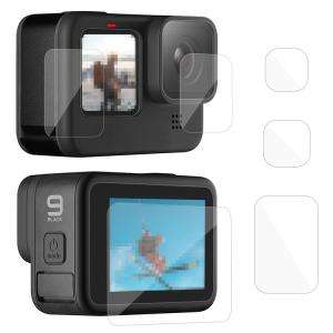 GoPro Hero9 Black ガラスフィルム強化ガラス 液晶保護フィルム 硬度9H レンズ保護 + 液晶保護 ゴープロ ヒーロー9 ブラック ゴープロ 傷つき防止を追加｜keitaicase