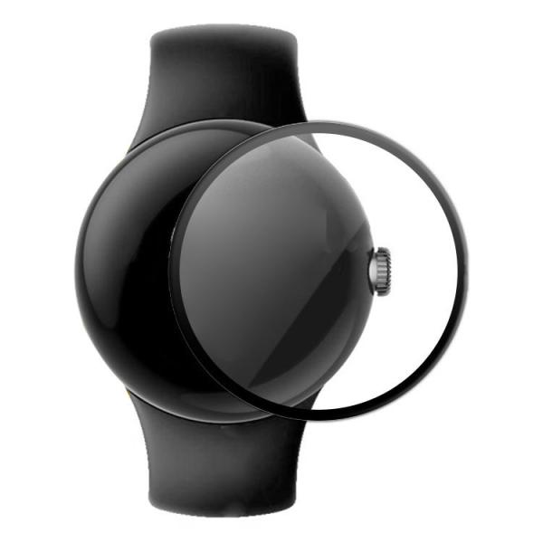 Google Pixel Watch 2 液晶保護フィルム 2枚入り 曲面対応 全面保護 PMMA素...