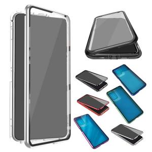 Xiaomi Redmi Note 11 Pro 5G バンパー アルミ ケース カバー アルミバンパー クリア 透明 両面 前後 強化ガラス かっこいい シャオミ リドミーノート11