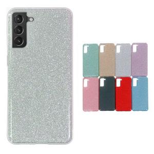 Galaxy S21/S21+/S21 Ultra TPU ケース/カバー カバー かわいい ラメ グリッター きらきら ギャラクシー S21/S21 プラス/S21 ウルトラ｜keitaicase