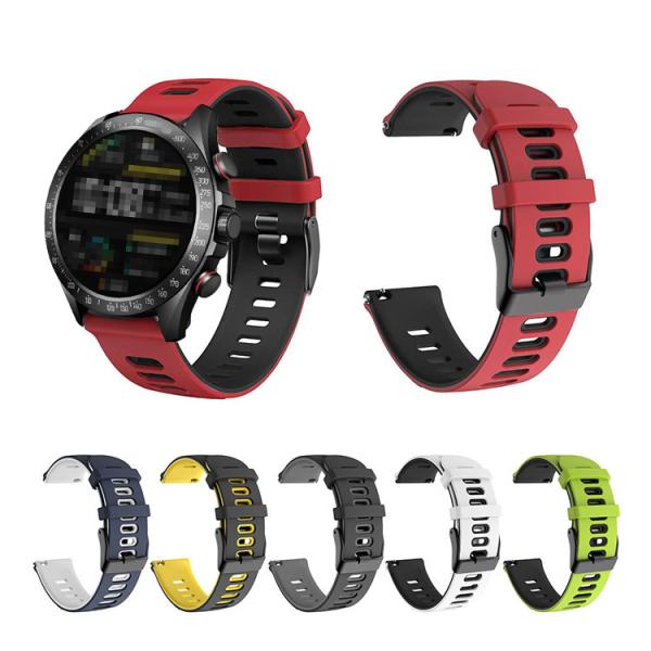 Haylou Solar Pro バンド ベルト シリコン バンド幅 22mm 交換リストバンド/交...