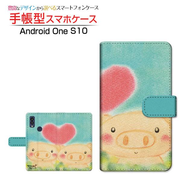 Android One S10 アンドロイド ワン エステン 手帳型ケース/カバー カメラ穴対応 こ...