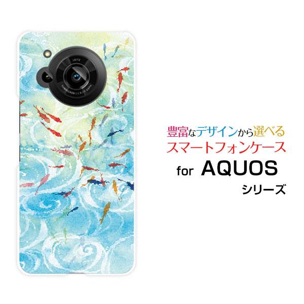 AQUOS R7 SH-52C アクオス アールセブン TPU ソフト ケース/カバー 和柄・晴れの...