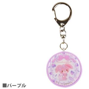 ボンボンリボン 防犯ブザー (パープル) 全国防犯協会連合会推奨 優良防犯ブザー