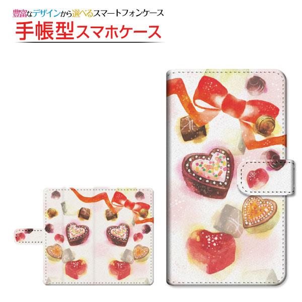 iPhone 13 手帳型ケース/カバー 回転タイプ/貼り付けタイプ ガラスフィルム付 Sweets...