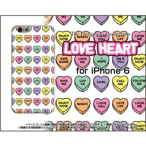 iPhone6sPlus対応 iPhone6Plus アイフォン6プラス Apple スマホ ケース/カバー LOVE HEART(ドット) はーと ラブ 気持ち エモーション｜keitaidonya