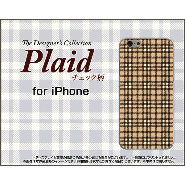 iPhone7 Plus プラス Apple スマホケース ケース/カバー Plaid(チェック柄)...