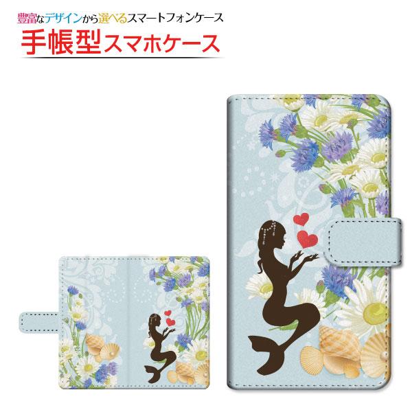 iPod touch 5G 手帳型ケース/カバー スライドタイプ 液晶保護フィルム付 人魚姫 童話 ...