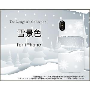 iPhone X アイフォン テン スマホ ケース/カバー 液晶保護曲面対応 3Dガラスフィルム付 雪景色 冬 雪 ゆき スノー ウィンター 結晶｜keitaidonya