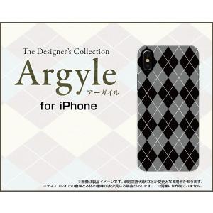 iPhone X アイフォン テン スマホ ケース/カバー Argyle(アーガイル) type002 あーがいる 格子 菱形 チェック｜keitaidonya