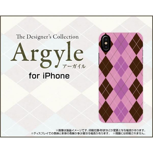 iPhone X アイフォン テン TPU ソフトケース/ソフトカバー Argyle(アーガイル) ...