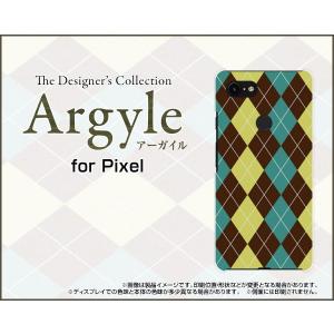 Google Pixel 3 グーグル ピクセル スリー TPU ソフトケース/ソフトカバー 液晶保護フィルム付 Argyle (アーガイル) type001 あーがいる 格子 菱形 チェックの商品画像