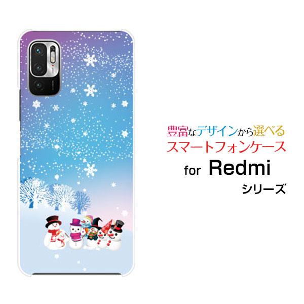 Redmi Note 10T レッドミー ノート テンティー スマホ ケース/カバー 白夜とスノーマ...