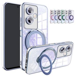 OPPO A79 5G クリアケース カメラ保護あり カバー メッキ 透明 一体型