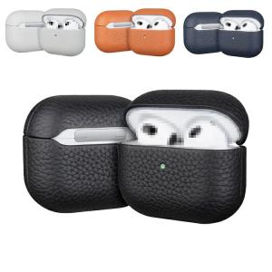 Apple Apple airpods4 第4世代 2024モデル用のケース TPU+PUレザー素材