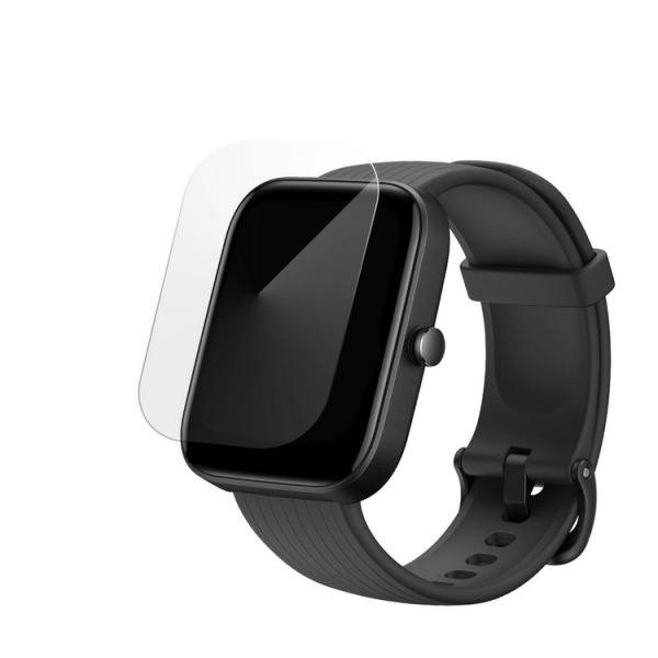 Amazfit Bip3 液晶保護フィルム Amazfit Bip 3 Pro 保護シート/衝撃吸収...