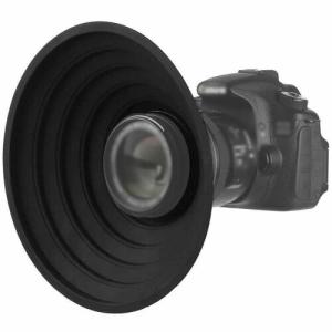 PowerShot G7 X Mark III / II カメラレンズフード EOS R50 V EOS R5 Mark II 反射防止 折りたたみ式 日除け レンズ保護 取り付け設計 シリコン素材