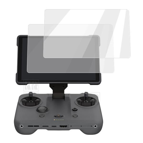 DJI RC Pro対応 2 コントローラー ガラスフィルム  強化ガラス 2枚入り 液晶保護プロテ...