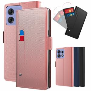 Edge 50 Pro ケース 50s 背面PUレザーケース Qi充電 ワイヤレス充電