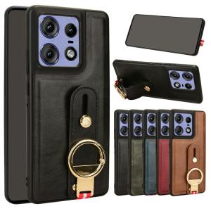 Edge 50 Pro ケース 50s 背面PUレザーケース Qi充電 ワイヤレス