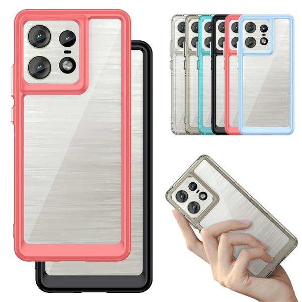 Motorola Edge 50 Pro / 50S Pro ケース 耐衝撃 クリア カバー カメラ...