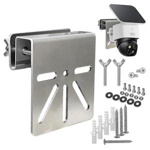 Eufy 4G LTE Cam S330 マウント SoloCam S340 / E30 / E42 アルミ素材 設置 取り付け ホルダー 壁掛け ブラケット Anker アンカー ユーフィ