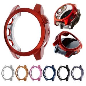 Garmin fenix 7 ケース カバー メッキ 保護ケース ソフト TPU プロテクター 耐衝撃 ソフトケース ガーミン
