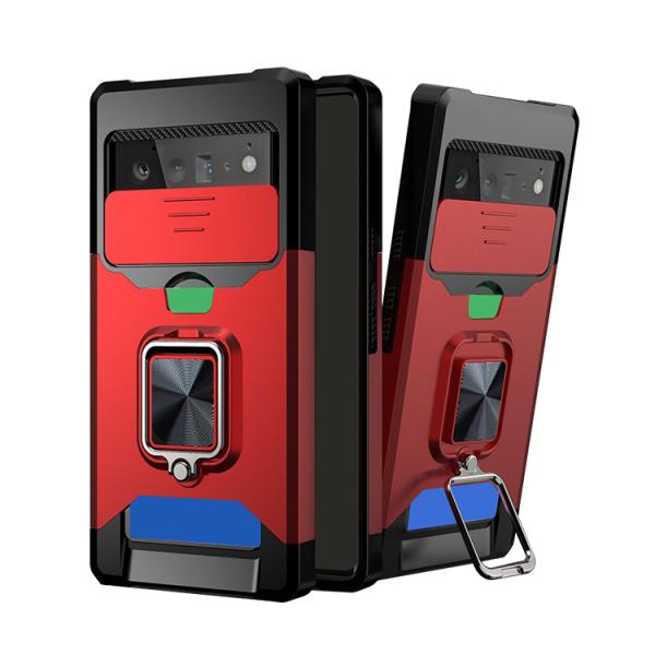 Google Pixel 6/Pixel 6 Pro ケース/カバー 耐衝撃 TPU かっこいい 片...