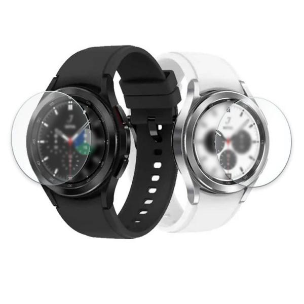 Galaxy Watch 4 Classic 42mm/46mm ガラスフィルム 強化ガラス 2枚セ...