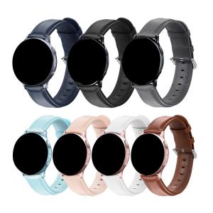 Galaxy Watch 4 40mm/44mm ベルト バンド 交換 レザーQuick Release 時計バンド PU バンド 20mm Sports 便利 For ギャラクシーウォッチ 4 40mm/44mm｜keitaiichiba