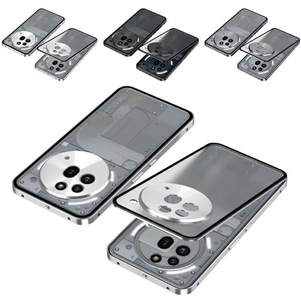 Nothing Phone 3a Pro ケース  アルミバンパー カバー  アルミバンパー マグネ...
