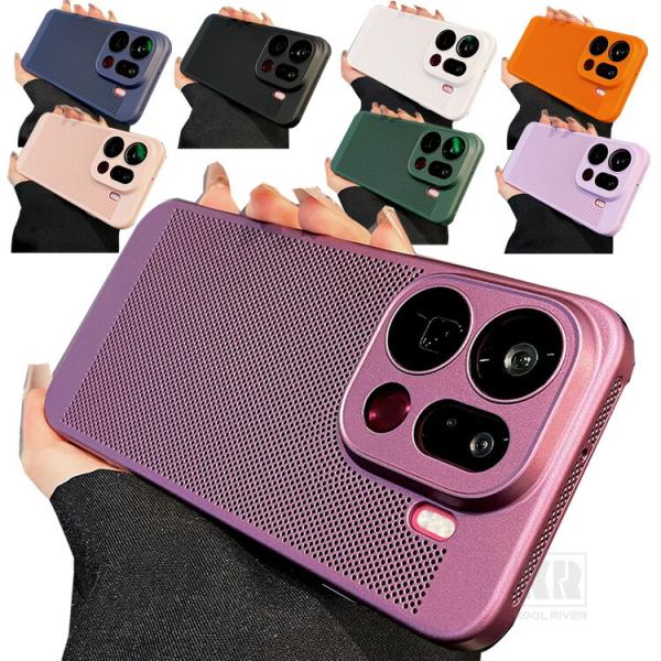 OPPO Find X9 ケース  X9 Pro カバー PMMAレンズカバー付き メッシュ 放熱性...