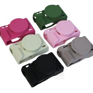 PowerShot G7 X Mark III ケース SX740 HS カバー シリコンケース 耐衝撃 シンプル おしゃれ 薄型 便利 CANON キヤノン パワーショット デジタルカメラ