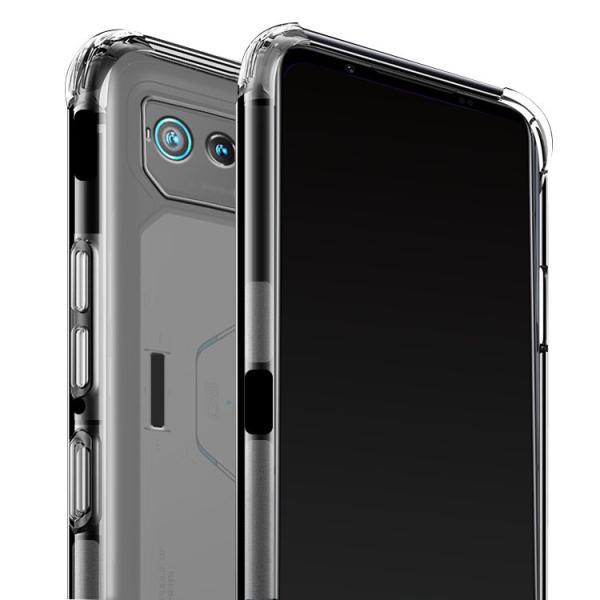 ASUS ROG Phone 6 クリアケース / カバー 透明 耐衝撃ケース ソフトケース エイス...