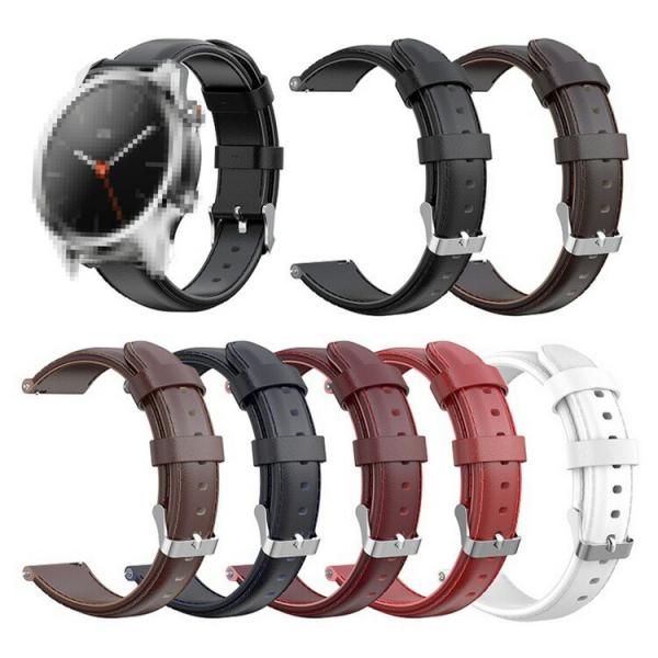 Mobvoi TicWatch C2 交換バンド PUレザー 本革風レザーベルト Quick Rel...