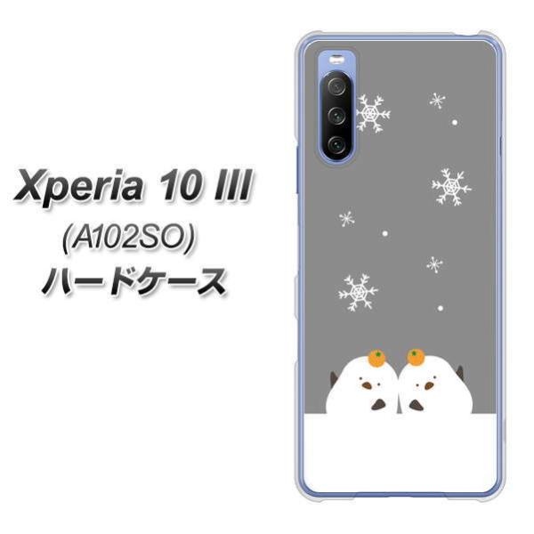 Y!mobile エクスペリア10 III A102SO ハードケース カバー TA019 冬シマエ...