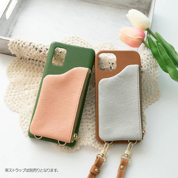 スマホケース 多機種対応 ポーチ付き バイカラー シュリンク 姫路レザー シュリンクレザー スマホケ...