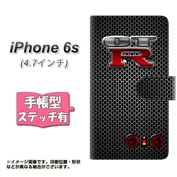 アイフォン6s IPHONE6S 手帳型スマホケース 【ステッチタイプ】 YA972 GT-R02 ...
