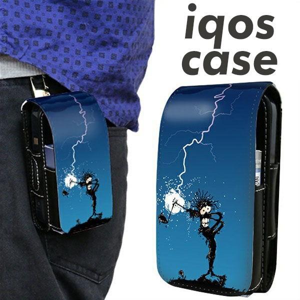 アイコス　ケース　レザー　IQOS CASE　417　ゴルファーの苦難 メール便送料無料