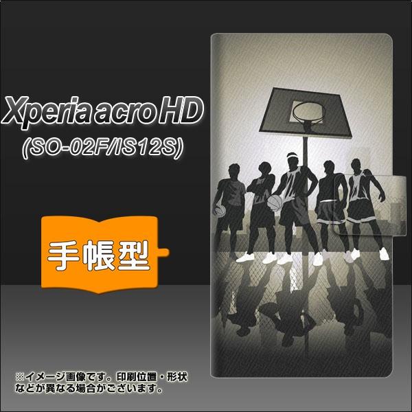 Xperia acro HD SO-03D / IS12S 手帳型スマホケース 389 ストリートバ...